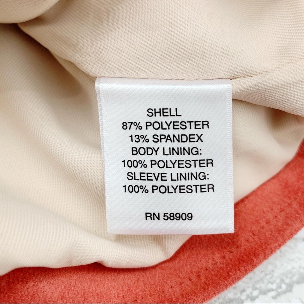 Chelsea & Violet Coral Moto Faux Suede Jacket - Picture 5 of 8